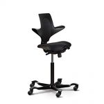ergonomic office chairs capisco ergonomic office chair with saddle seat (puls plus, black with CITILCG
