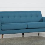 fabric sofa allie jade sofa | living spaces ILUEFQJ