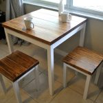 farmhouse breakfast table or small dining table set with or without QRBGFXS