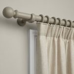 fashionable curtain poles buy john lewis curtain pole kit, grey, dia.35mm BGOIOMN