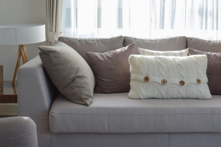 firm up frumpy sofa cushions with this trick XZLZOSI
