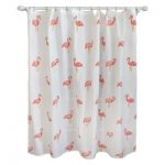 flamingo shower curtain ivory - pillowfort™ XJBBNLI