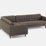 flanigan - sectional sofa left - charcoal HYQMREY