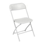 folding chair amazon.com: best choice products 5 commercial white plastic folding chairs GXPFILF
