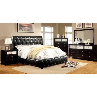 full bedroom sets silver orchid brenon black 4-piece bluetooth bedroom set OMKISZF