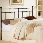 full size headboards fashion bed group dexter full-size metal headboard with decorative castings IRDORXQ