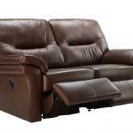 g plan washington leather double recliner sofa YOPLONL