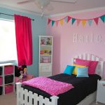 girls bedroom ideas if the little girl youu0027re decorating for is keen on pink, EHLZSUW