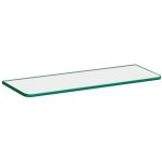 glass shelf dolle 16 in. x 5/16 in. x 5 in. standard line TVLKGXU