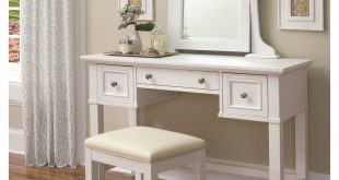 home styles naples bedroom vanity table - white | hayneedle UVHBKVN