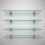 how to make a cheap diy glass shelf at home FVJGOLC