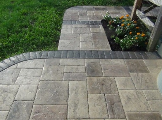 how to make stamped concrete less slippery CUJXVEX