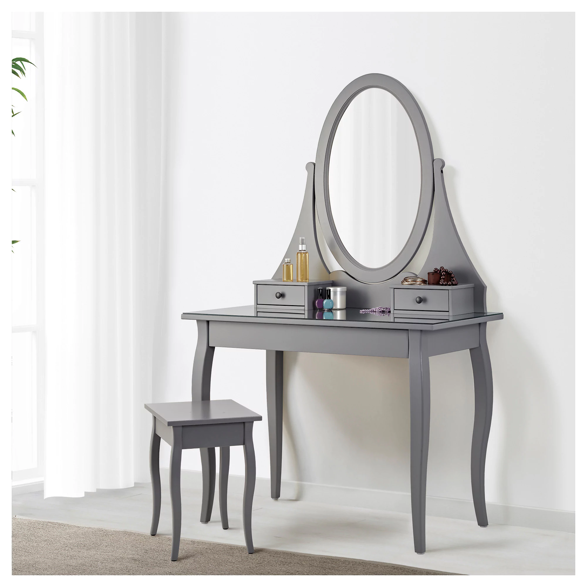 ikea hemnes dressing table with mirror LKZJYNK