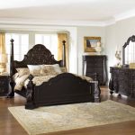 image of: black vintage bedroom furniture UBTLQMD