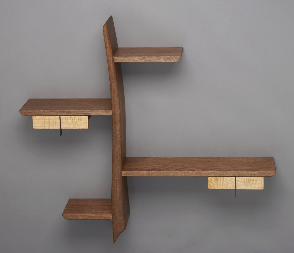 kanji by brian hubel (wood shelf) | artful home CWRVOAE