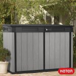 keter grande-store storage horizontal shed garden storage bin storage new BWTJQFD