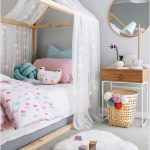 kids bedroom girlu0027s room decor with pastel colors, scandinavian style modern kids room JLIXHRA
