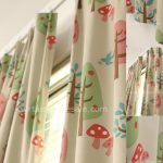 kids blackout curtains cutest blackout kids trees and mushroom printed pleated curtains ... CGJQHCA