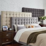 king size headboard briella tufted linen upholstered king-size headboard by inspire q modern ARMWZMW