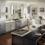 kitchen renovations modish-kitchen-renovation-ideas-with-black-and-white- OZWYAGO