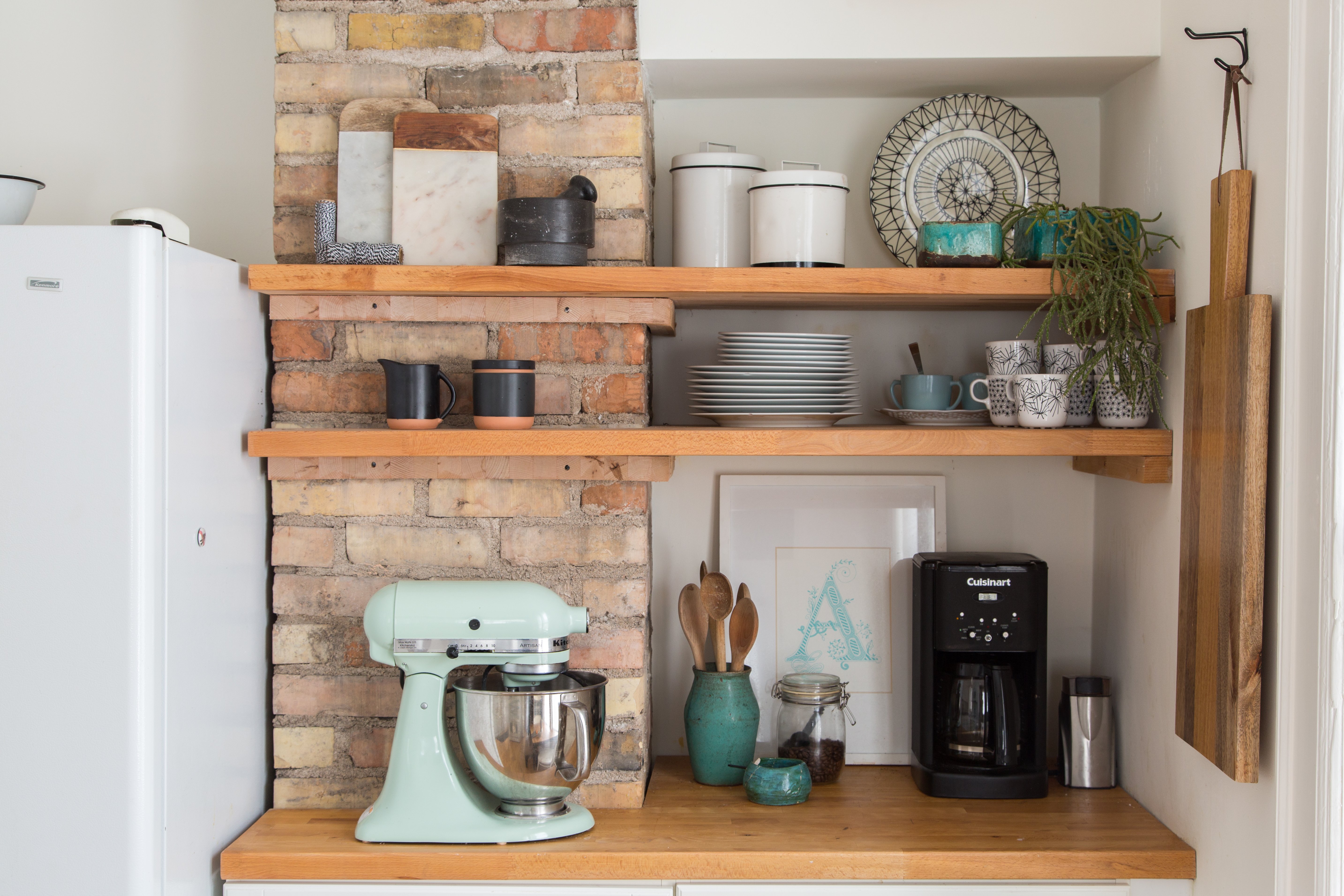 kitchen shelves 5 of the most gorgeous tiny kitchens with open shelving | OCPLILX