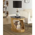 lamp tables jual furnishings curved oak oval lamp table VFOCMHG