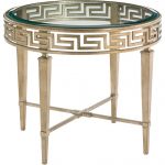 lamp tables lexington tower place aston round lamp table 706-951 IGHMSMR