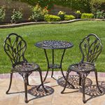lawn furniture amazon.com: best choice products outdoor patio furniture tulip design cast TEAHJNI