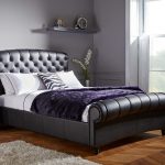 leather beds ellis black split leather bed frame | dreams KPLUXES
