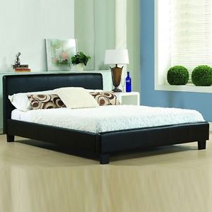 leather beds image is loading cheap-bed-frame-double-king-size-leather-beds- WTFDDRH