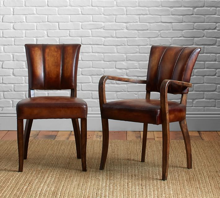 leather chairs elliot leather dining chair CBVOXQA
