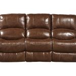 leather recliner sofa abruzzo brown leather reclining sofa - leather sofas (brown) CZZZOBE