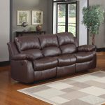 leather recliner sofa amazon.com: bonded leather double recliner sofa living room reclining couch CMHWVLX
