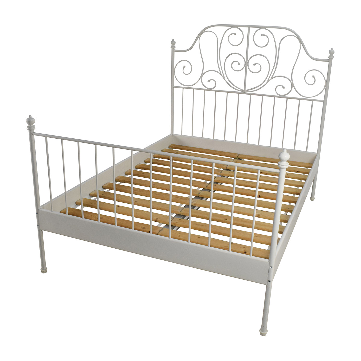 leirvik bed frames ... this bed frame might be just right for you. in YXKTUUL