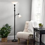 living room lamps single arm reading torchiere | kirklands RTNSJCR