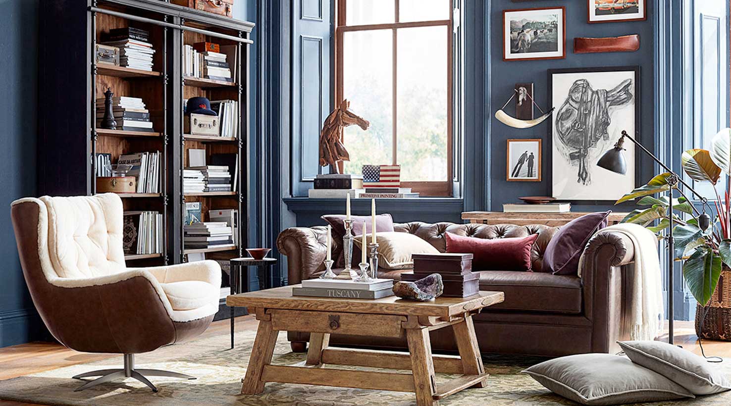 living room paint colors ... living room - blues ... CGGVZNH