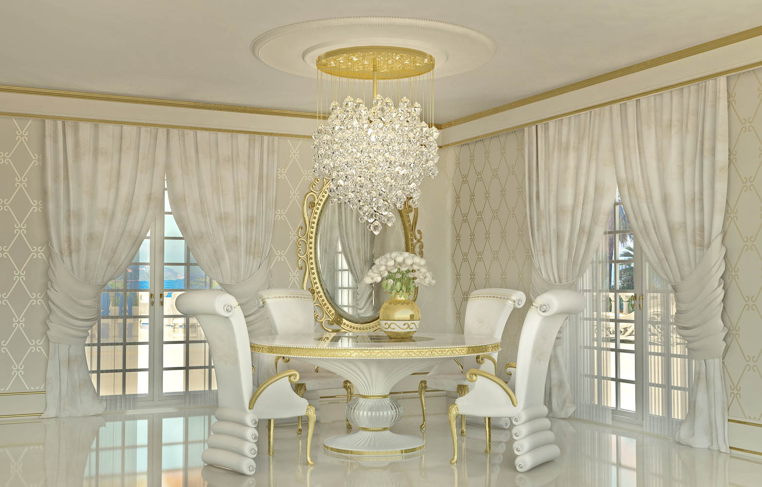 luxury ınterior design ... lidia bersani / luxury interior design - beautiful white armchair PVQMZOR