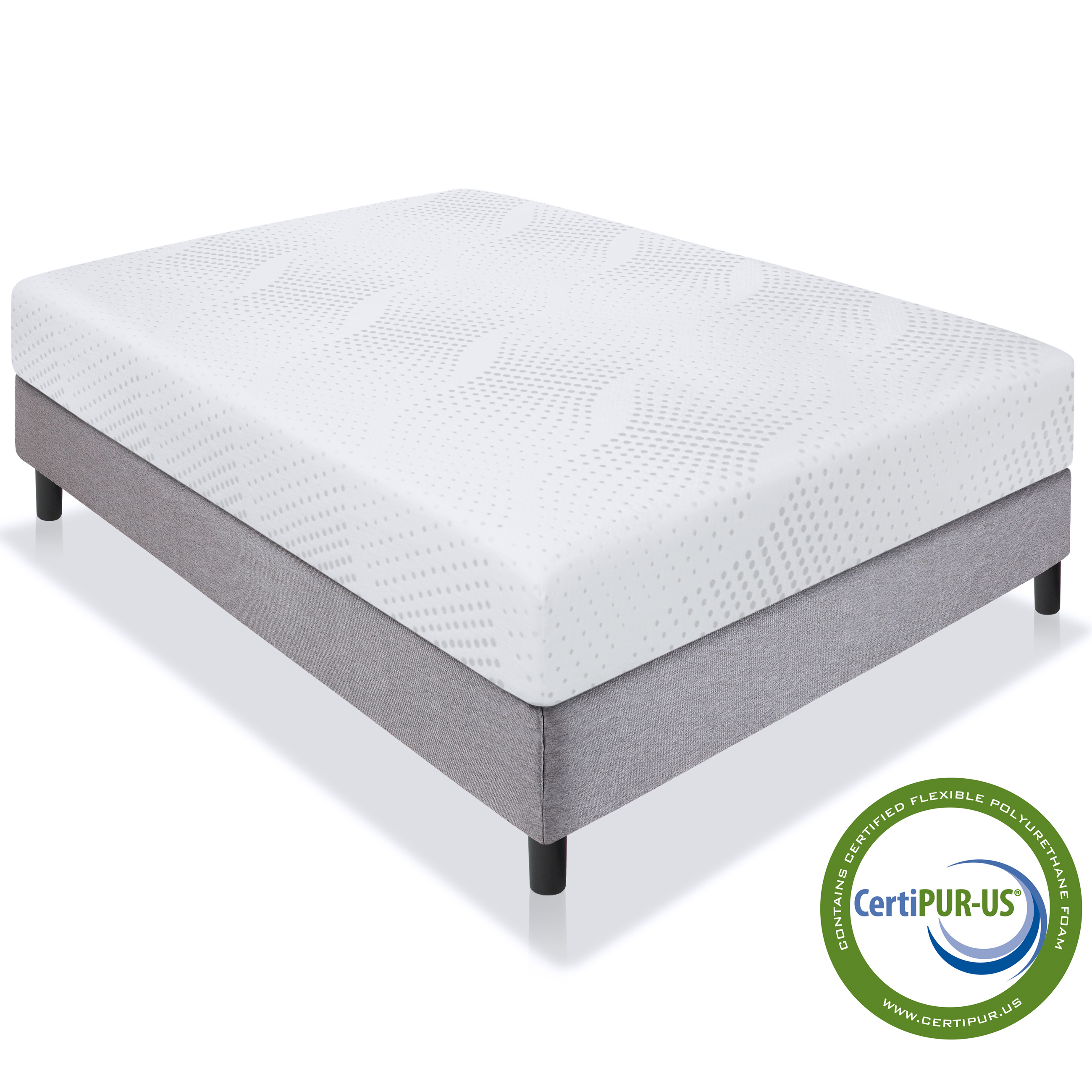 memory foam mattress best choice products 10 NQUSSEL