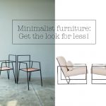 minimalist furniture minimalist u0027skinnyu0027 furniture; get the designer look for less! ESHBGNQ