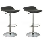 modern bar stools modern adjustable bar stools (set of 2) - 23.5 - 31.5 KEOBVFT