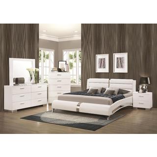 modern bedroom sets oliver u0026 james nash 6-piece white bedroom set HTRGBWL