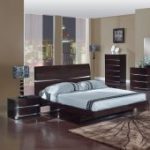 modern bedroom sets wenge finish modern stylish bedroom w/optional casegoods MAOCXRK