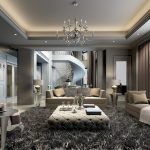 modern creative living room design rendering house AFFSULB