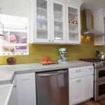modern remodel kitchen ideas 7. color it big RWONMYH