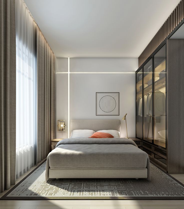 modern small bedroom design ideas modern small rooms ... OVMZWJC