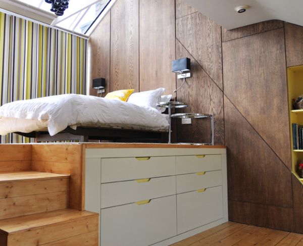 modern small bedroom design ideas view in gallery modern loft bed perfect for small bedrooms TOLCWXO