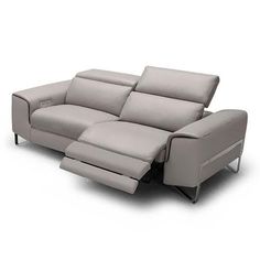 modern sofa recliner the look is balanced and composed, with single blind pulls in EAJMYLG