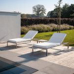 modern sun loungers fueradentro siesta modern sun lounger | minimalist sunbed designed by henk DQUNPSV
