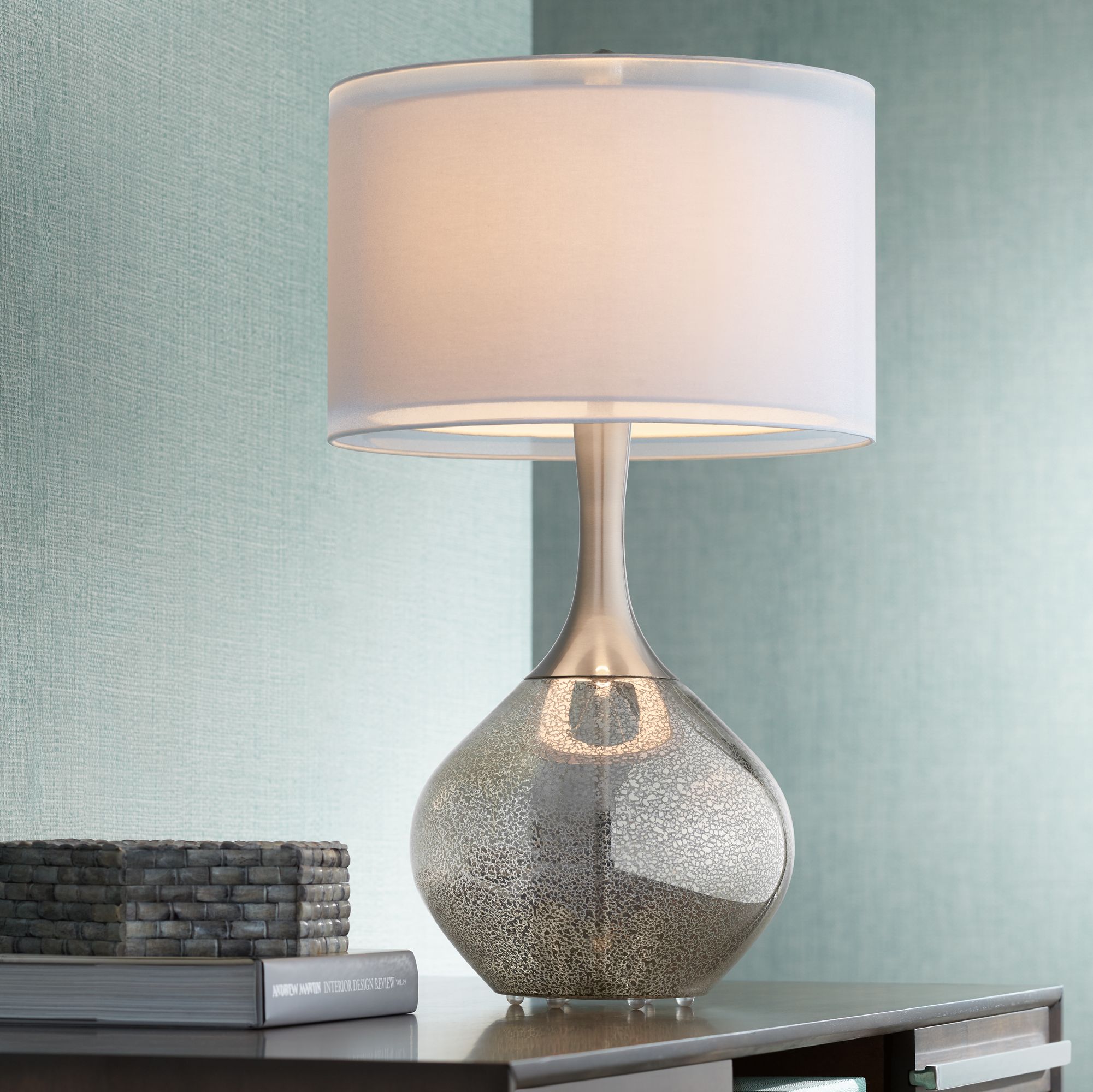 modern table lamps possini euro design swift modern mercury glass table lamp NIPWOHR