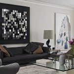 modern wall decor ideas mozaic wall art decor for living room EDRTDHU
